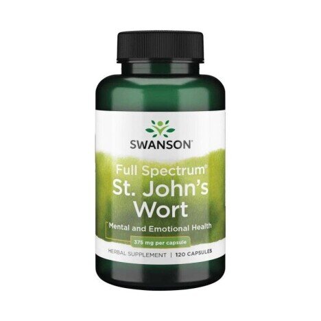 Swanson St. John's Wort - Sunatoare 375mg 120 Capsule